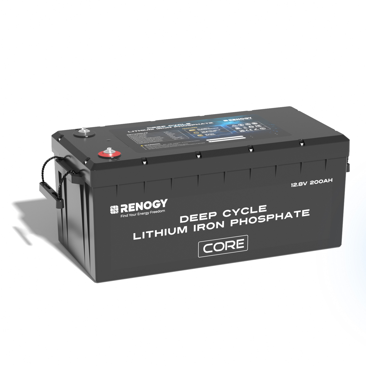 RENOGY CORE 12V 200A Lithium Iron Phosphate Battery