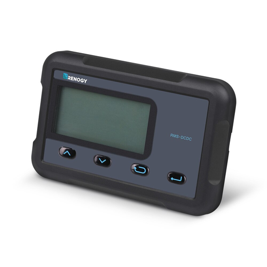 RENOGY CORE DC-DC Battery Charger Series Remote Monitor