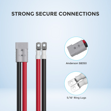 RENOGY REGO Cable - 5Ft Anderson Adapter Cable (4AWG)